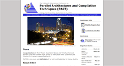 Desktop Screenshot of pact09.renci.org
