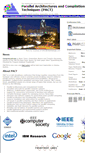 Mobile Screenshot of pact09.renci.org